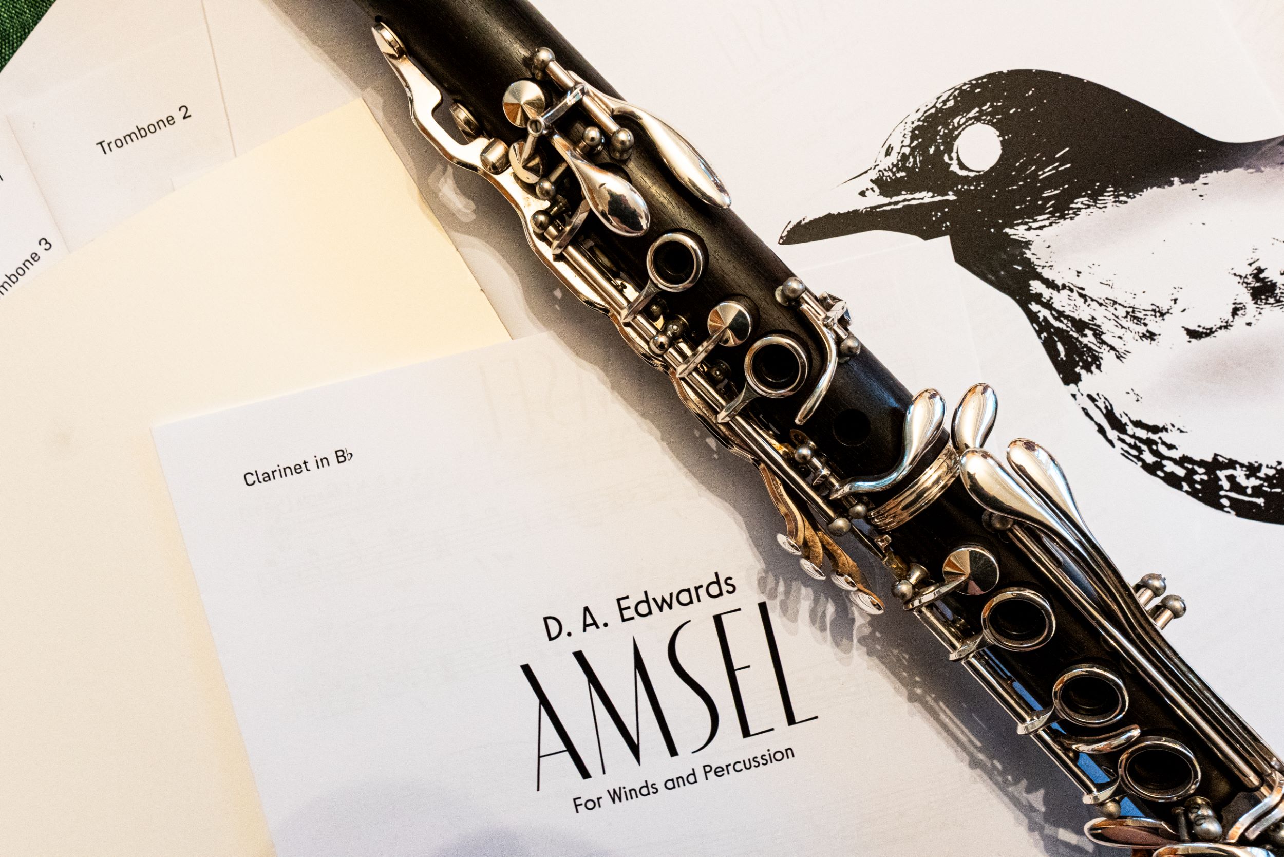 Reeds – Clarinet in Bb, Bass clarinet in Bb (requires low C!)